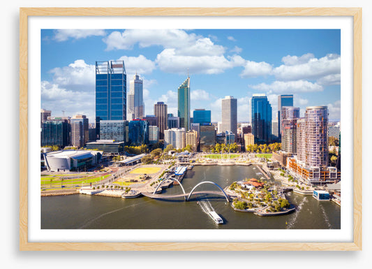 Sunny Perth skyline