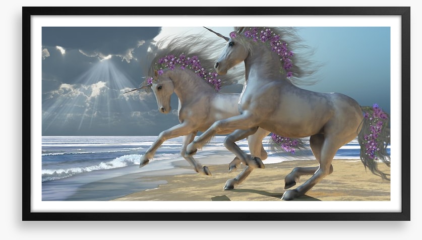 The unicorn beach