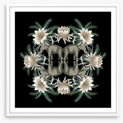 White lotus elephants