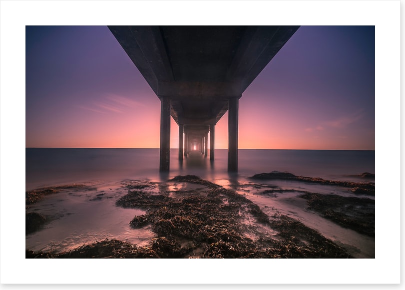 Through the jetty