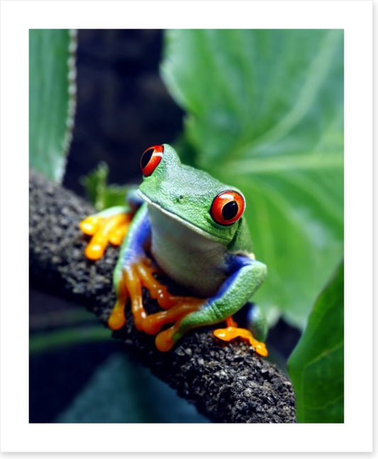 Red-eyed tree frog