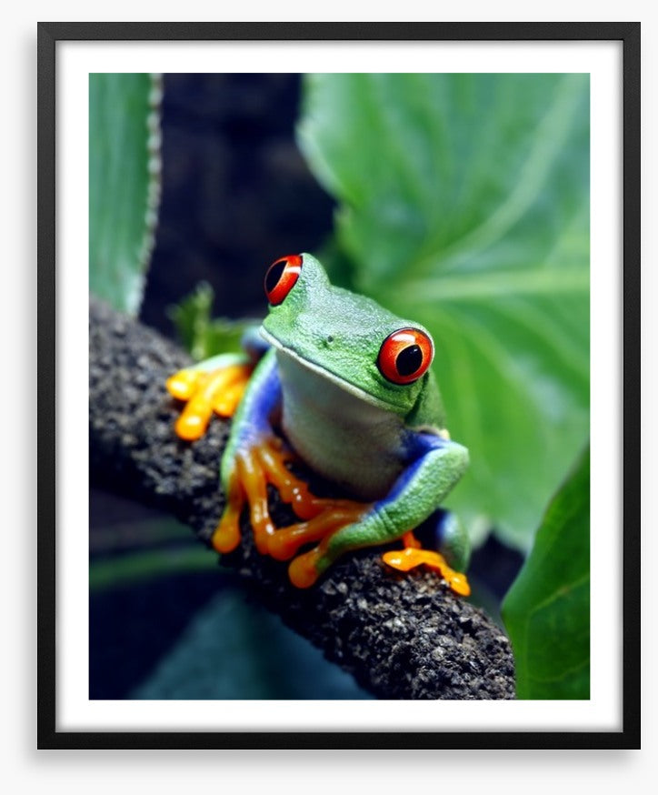 Red-eyed tree frog