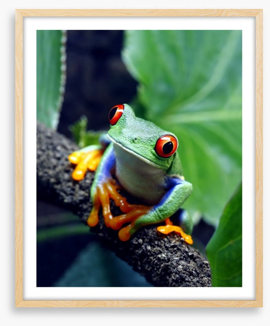 Red-eyed tree frog