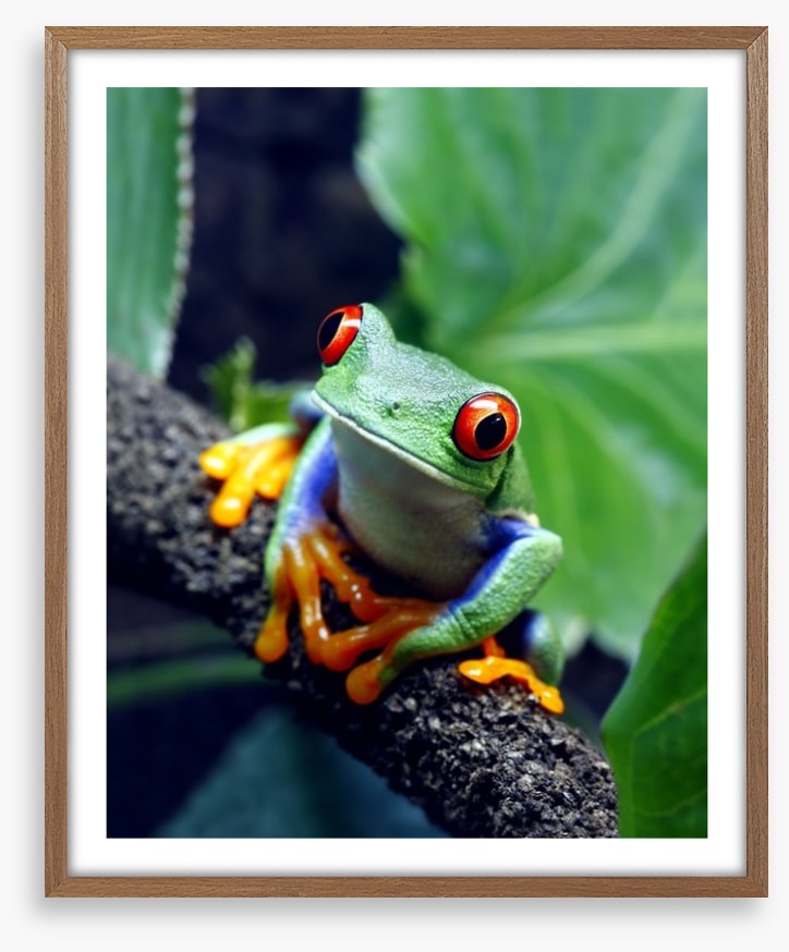 Red-eyed tree frog
