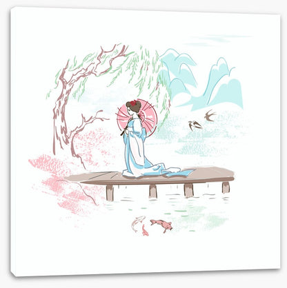 Parasol of pastels