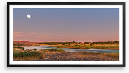 Orange River moon