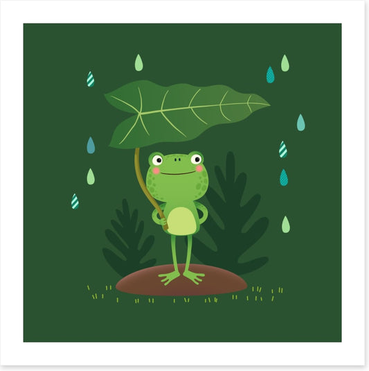 The dry frog