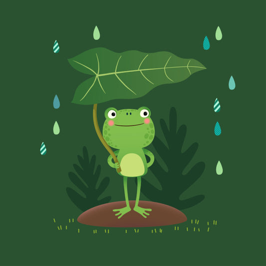 The dry frog