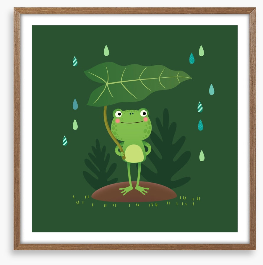 The dry frog
