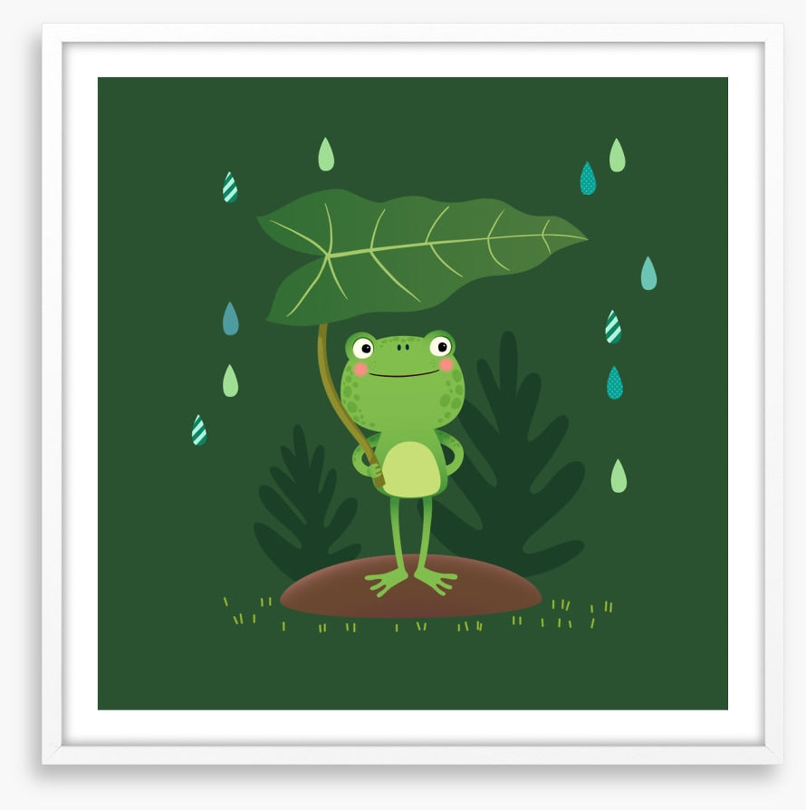 The dry frog