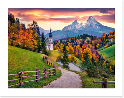 Autumn in the alps