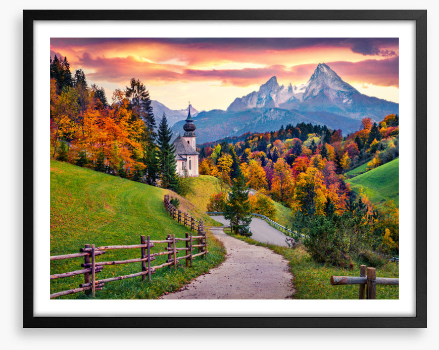 Autumn in the alps