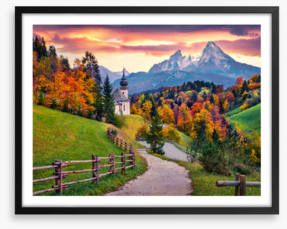 Autumn in the alps