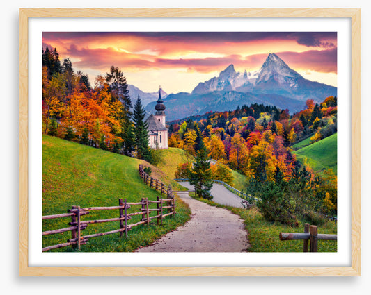 Autumn in the alps