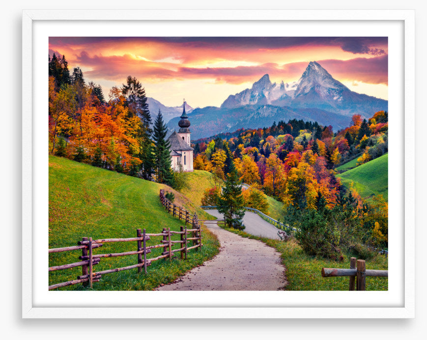 Autumn in the alps