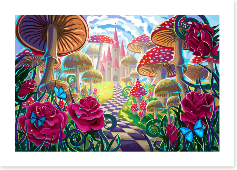 To the wonderland castle