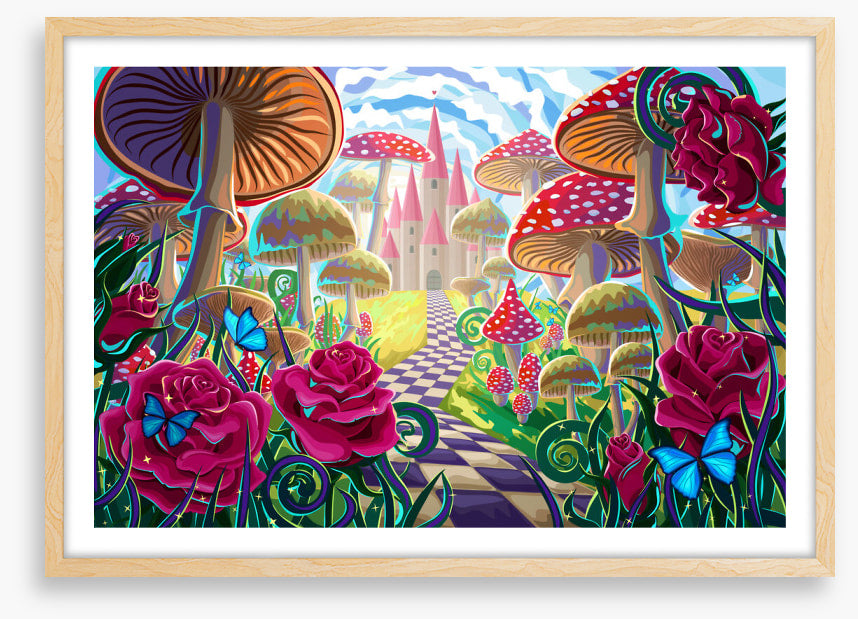 To the wonderland castle