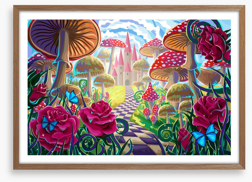 To the wonderland castle