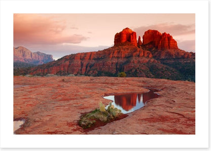 Cathedral Rock reflections