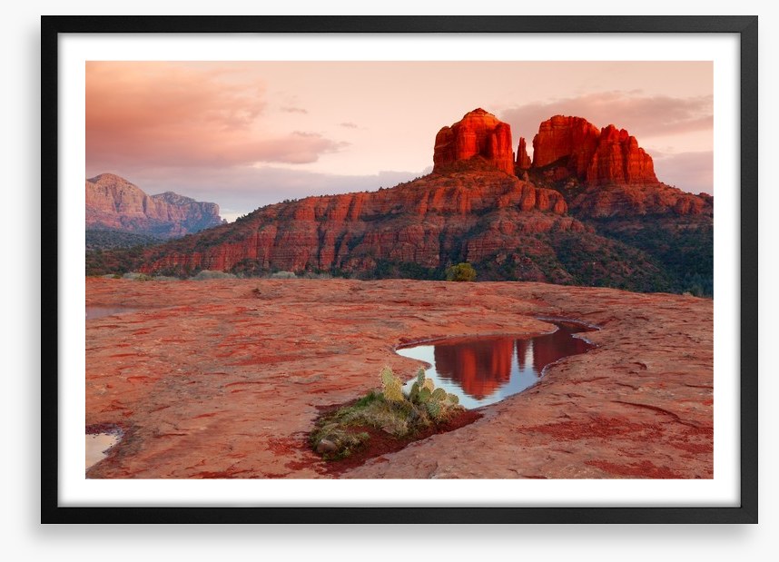 Cathedral Rock reflections