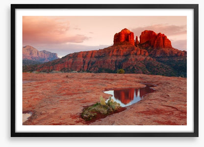 Cathedral Rock reflections