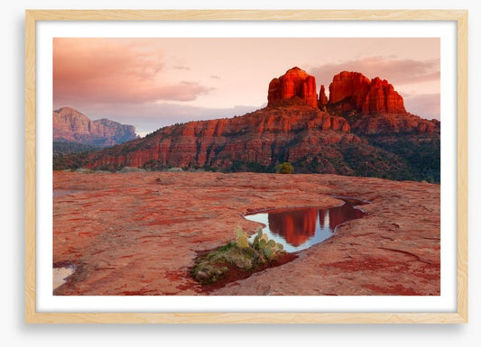Cathedral Rock reflections
