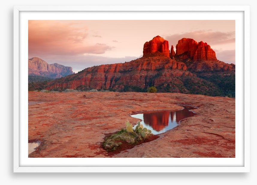 Cathedral Rock reflections
