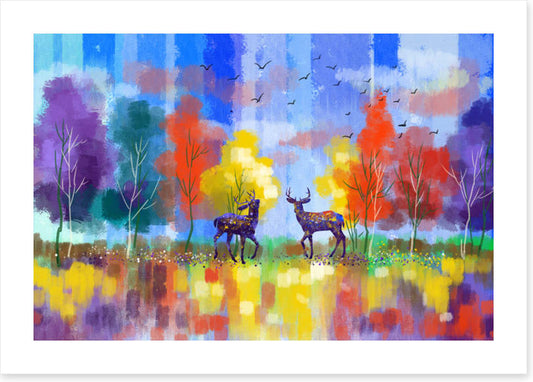 Deer autumn