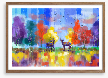 Deer autumn