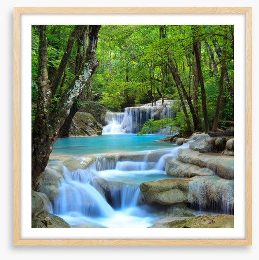 Erawan Waterfall in Kanchanaburi, Thailand