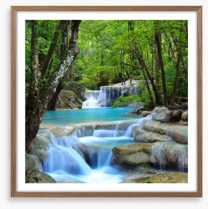 Erawan Waterfall in Kanchanaburi, Thailand
