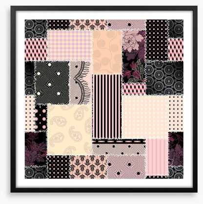 Vintage boudoir patchwork