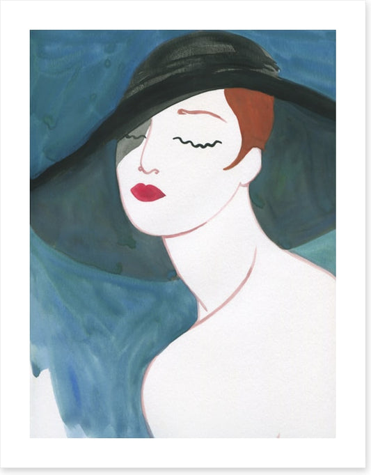 Wearing a hat