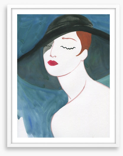 Wearing a hat