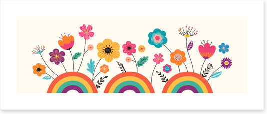 The rainbow garden