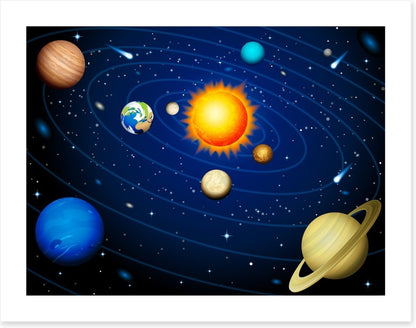 Dance of the planets