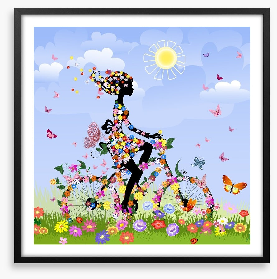 Butterfly bicycle