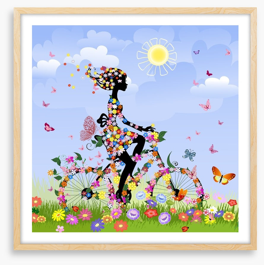 Butterfly bicycle