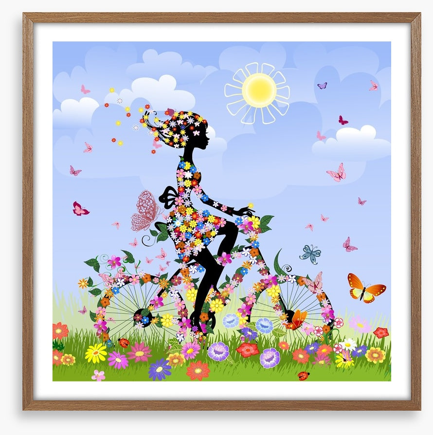 Butterfly bicycle