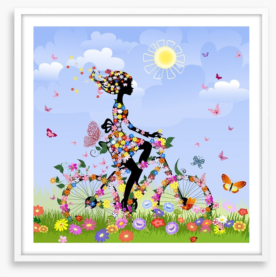 Butterfly bicycle