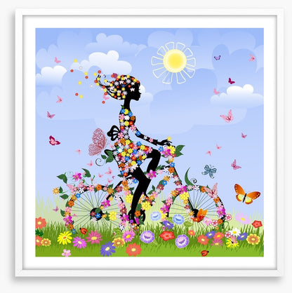 Butterfly bicycle