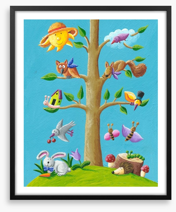 Life on the happy tree