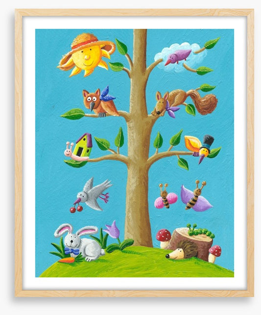 Life on the happy tree
