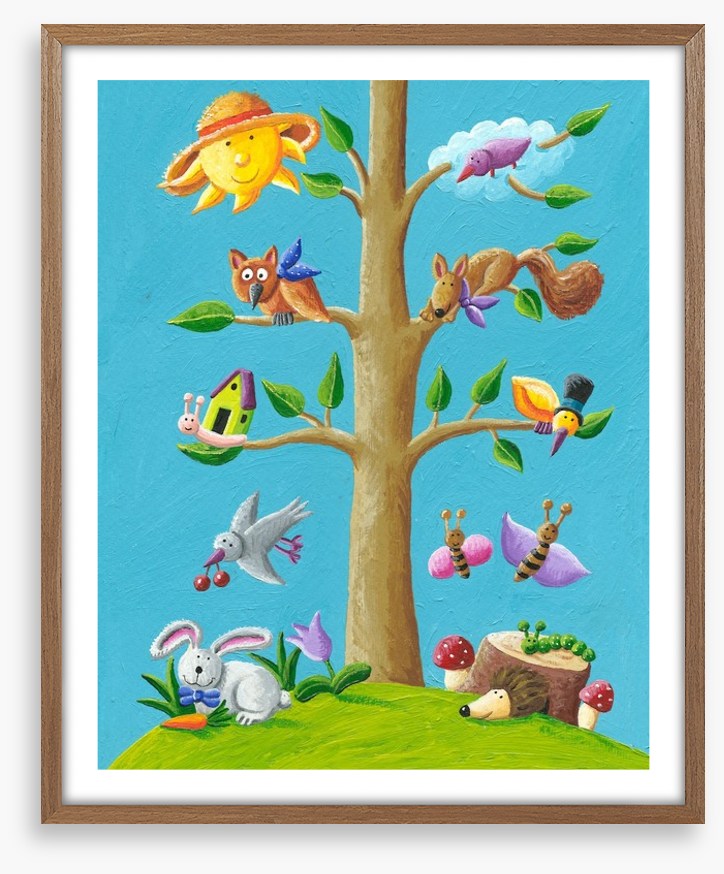 Life on the happy tree