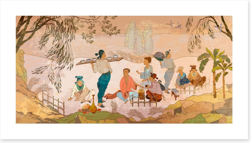 The tea ceremony