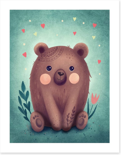 Blushing bear