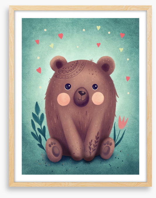 Blushing bear