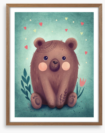 Blushing bear
