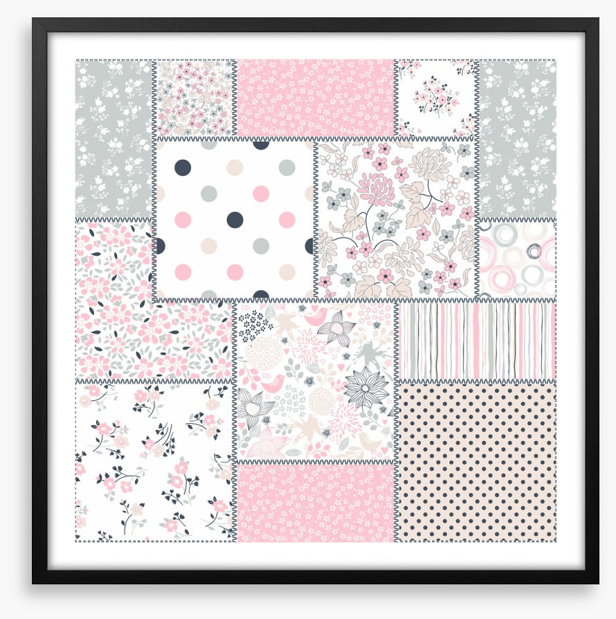 Pretty pinks patchwork