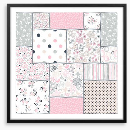 Pretty pinks patchwork
